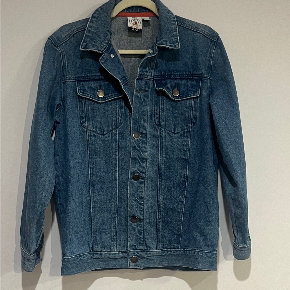 Disney Blue Denim Shirt Jacket